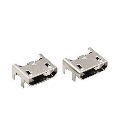 UL94V-0 micro- Schakelaars 5 Pin FeMannelijk Stopcontact Legs Inserting Seat Jack Plate van USB