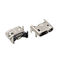 UL94V-0 micro- Schakelaars 5 Pin FeMannelijk Stopcontact Legs Inserting Seat Jack Plate van USB