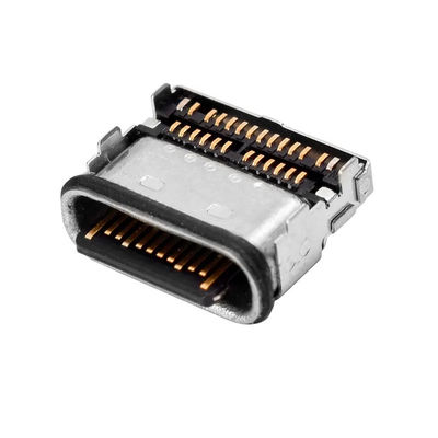 Waterdicht IPX8-Wijfje 24 de Vergaarbak SMT van Pin Connector Type C USB