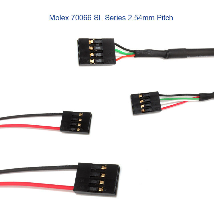 De Draaduitrusting van de Molex 50-57-9404 Douane met SL 2.54mm 4 Manier 70066 Schakelaar
