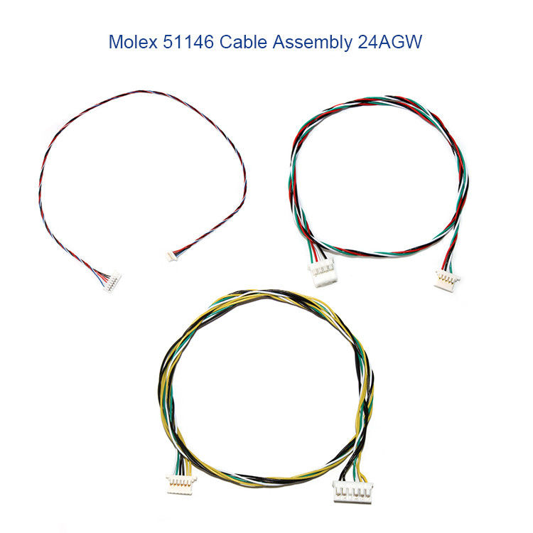 Elektrische de Draaduitrusting MOLEX 51146 1.25mm van 5P 6P met de Huisvestingshouder van A1254 SMD