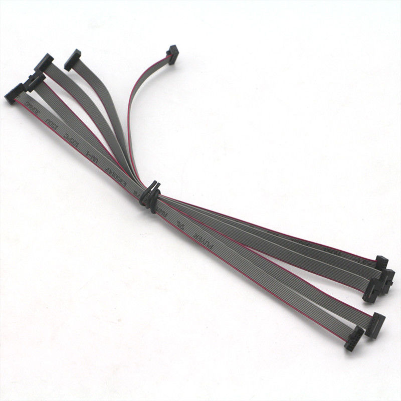 OEM 10cm Vlakke Flex IDC-Lintkabel 5Pin 10Pin 20Pin 30 Pin Cores
