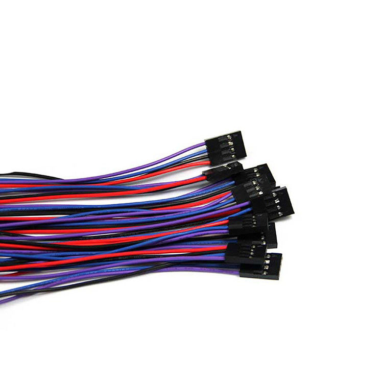 Vlak 2.0mm Wijfje aan Vrouwelijk Jumper Wire Dupont Cable voor 3D Printer 4PIN