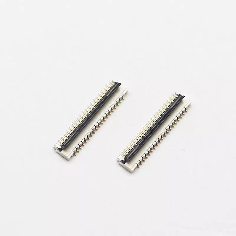 Elektronische het Uit elkaar plaatsen 0.3MM Hoogte 1.0mm PCB-het Contact van de Schakelaar13-71pin Bodem