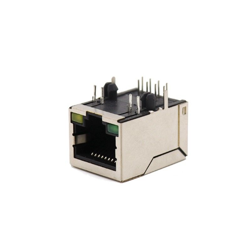 Nieuwe de Contactdoosrj45 Jack Connector Bring Lamp Crystal Hoofdseat Spelden van het Typenetwerk
