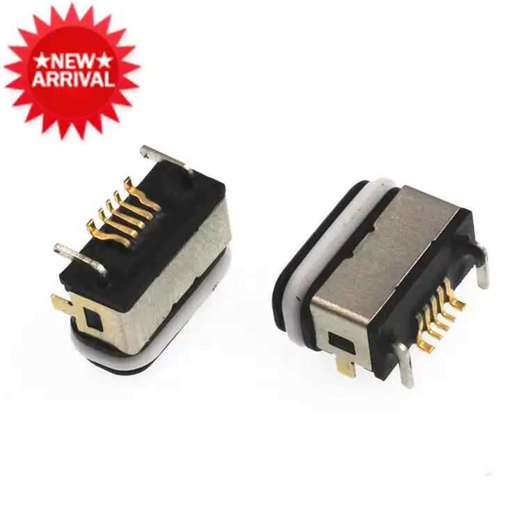 Waterdichte Micro Mini Usb Type C Oplaadconnector 24pin Met Metalen Behuizing