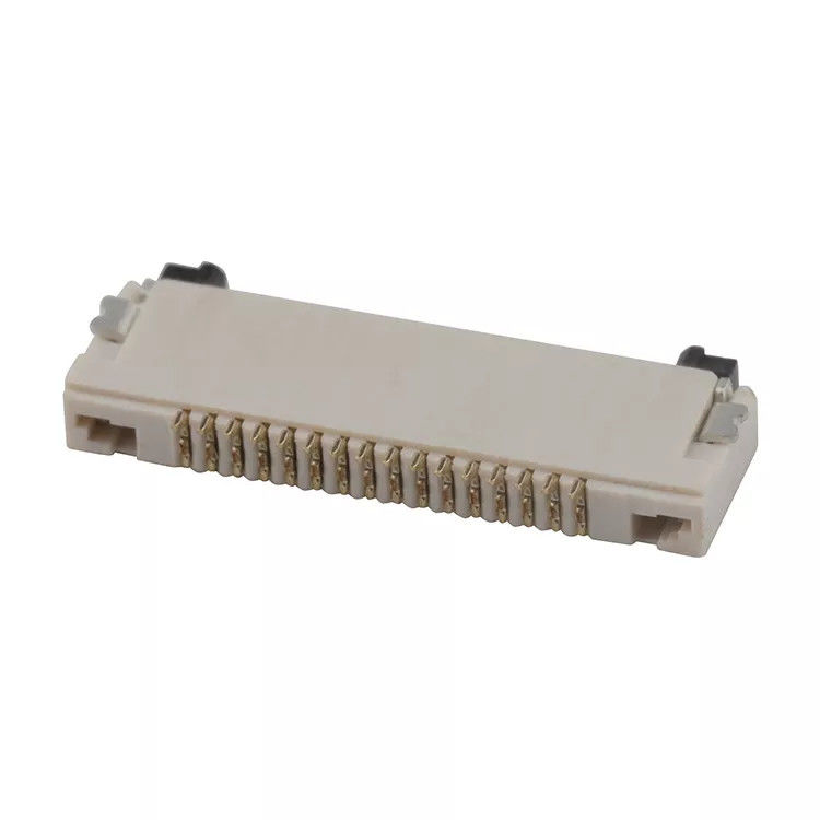1.5H Rechte hoek 0.5mm Pitch FPC Connector SMT ZIF Type 4-60Pin