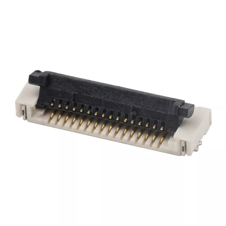 1.5H Rechte hoek 0.5mm Pitch FPC Connector SMT ZIF Type 4-60Pin