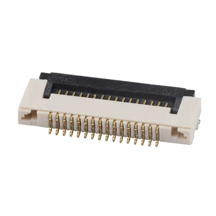 1.5H Rechte hoek 0.5mm Pitch FPC Connector SMT ZIF Type 4-60Pin
