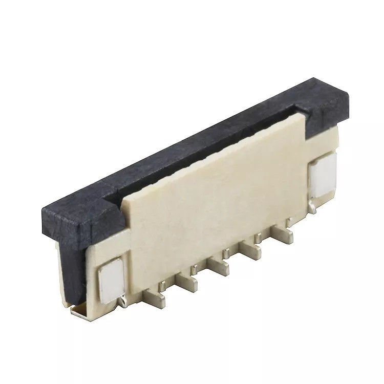28Pin 1.0mm Pitch SMT Type Verticale ZIF FPC Connector Draad aan boord