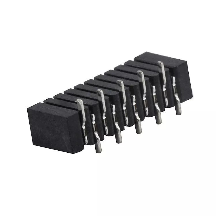 Zwart 1,0 mm steek omkeerbaar contact verticaal SMT-type FPC-connector van balk tot balk