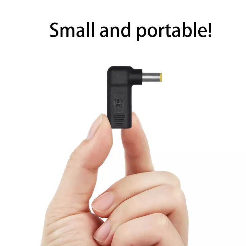 USB Type C Female naar DC 5525 Male Converter PD Decoy Spoof Trigger Plug Jack