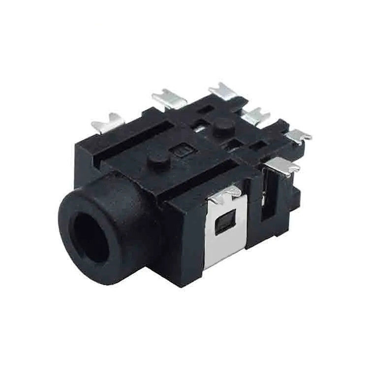 7 Pin Stereo Audio Jack For-PCB zetten 4 Pool 2.5mm Hoofdtelefoon opContactdoos