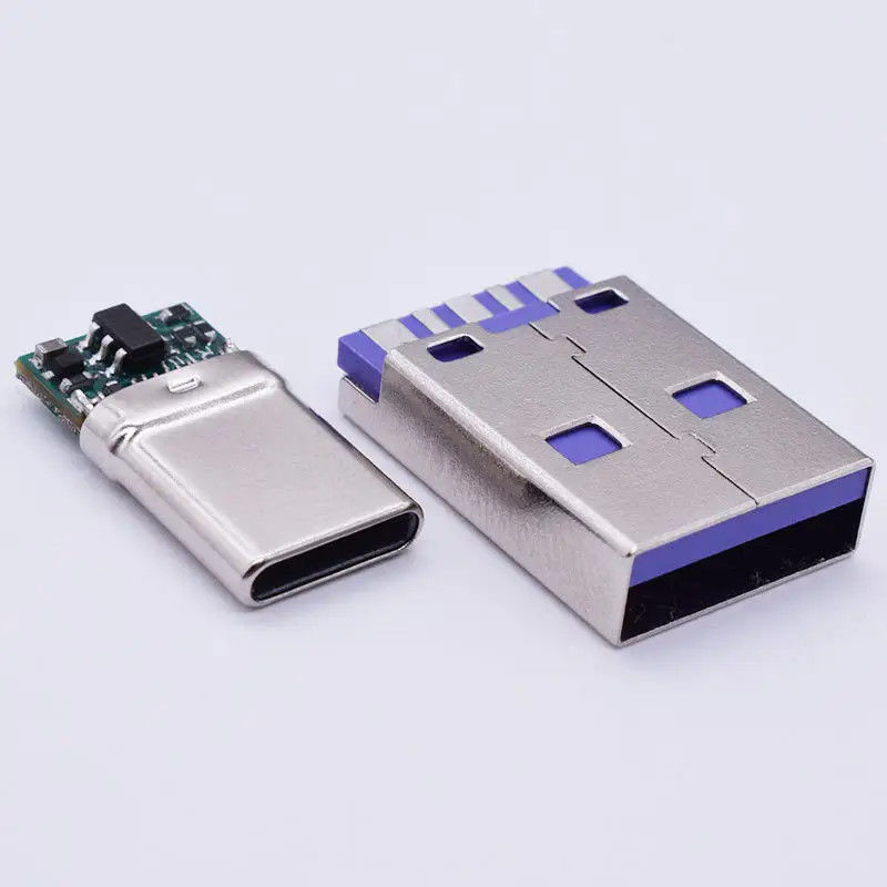Waterdichte USB 3.1 Type C 24-pins Female Connector Horizontale SMT DIP Montage Zinkplaat USB Socket