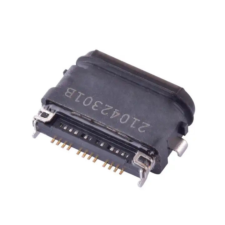 USB4.0 24 pin type C connectoren waterdicht IPX8 SMT Mid-mount 0.4mm