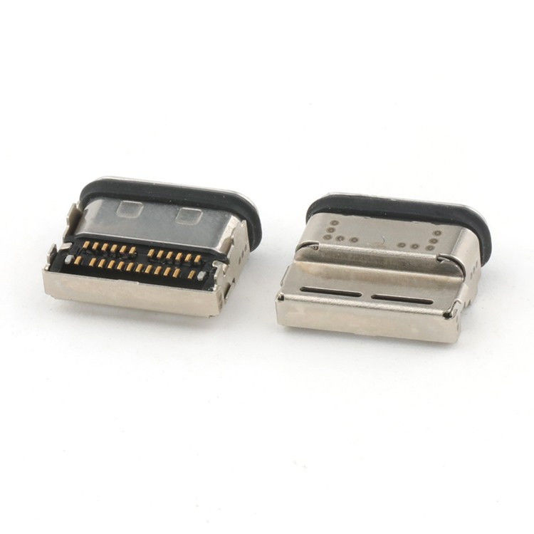 24 pin USB C-connector SMT Type IPX8 Waterdicht USB C-type Vrouwelijke connector