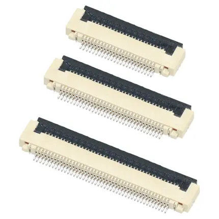 Fpc connector flip 0,5 mm voor pcb 4 5 6 8 10 12 14 16 18 20 22 24 26 28 30 32 34 36 40-60 pin