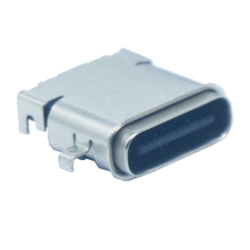 24-pins 3.1 Waterdichte IPX7 USB C Connector voor Smart Wear PCB Charger Connector Soldeer Type c