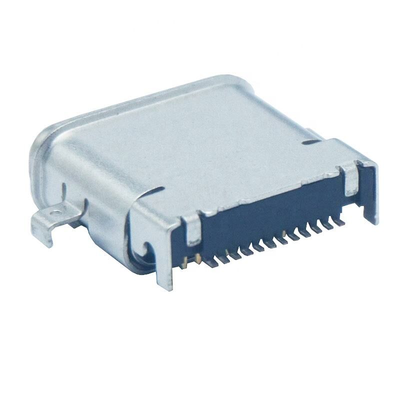 24-pins 3.1 Waterdichte IPX7 USB C Connector voor Smart Wear PCB Charger Connector Soldeer Type c