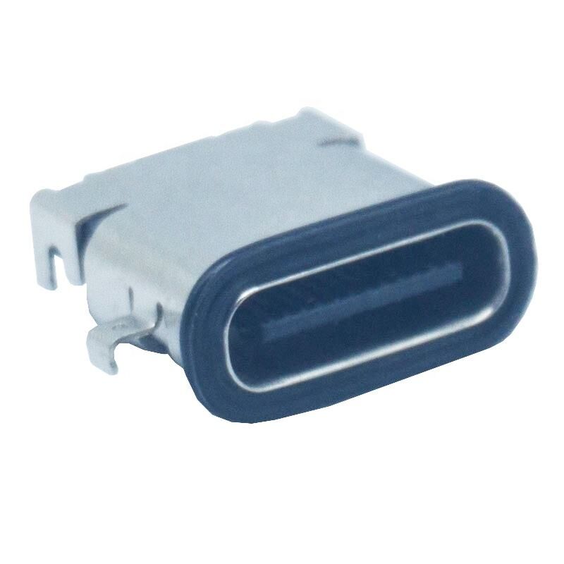 24-pins 3.1 Waterdichte IPX7 USB C Connector voor Smart Wear PCB Charger Connector Soldeer Type c