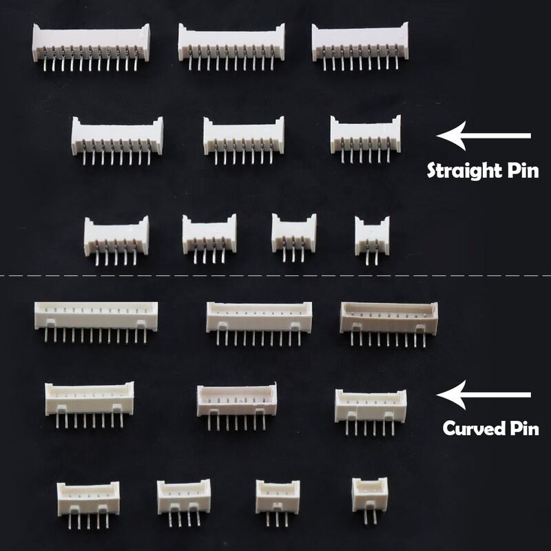 Wafer Connector 1.25mm Pitch 2-16 Pin Dip Right Angl Jst Draad naar Board Connector