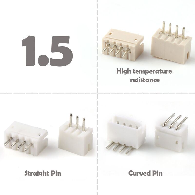 Draad-naar-printplaat connector wafer Molex 1,5 2,0 mm pitch ZH PH HY LCP 2,5 mm wafer-connector
