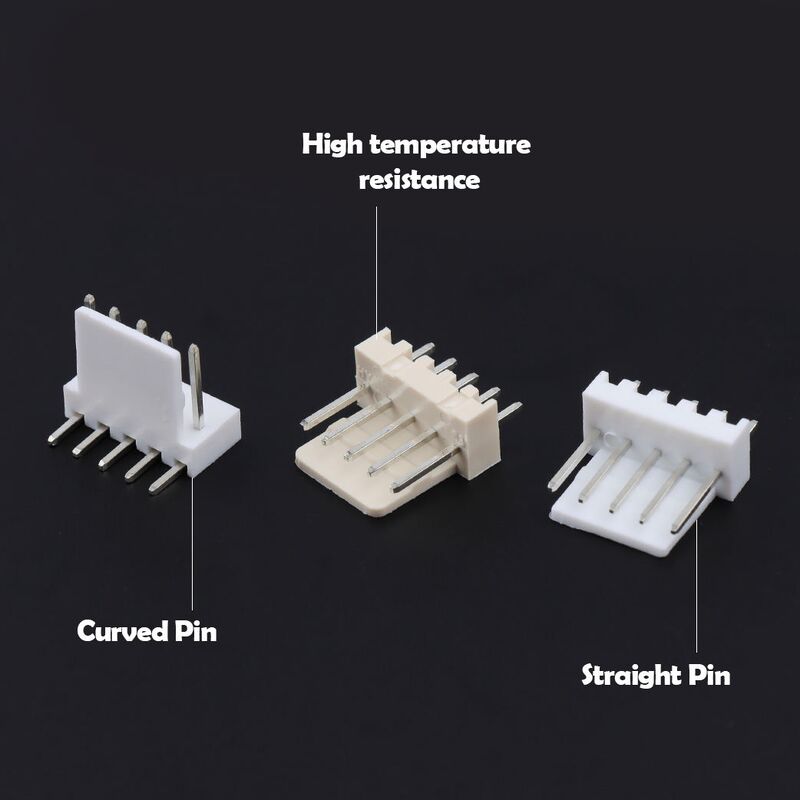 2.54 Draad-naar-printplaat Wafer Connector LCP Verticaal 90 Graden JST 2.5mm SMT PCB Connector