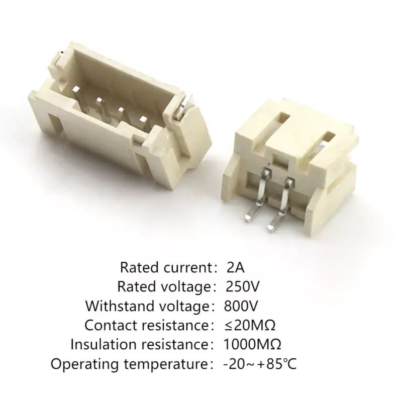 Draad naar bord SMD Connector PH 2.0mm 6pins SMT Verticale Wafer Connector met deksel