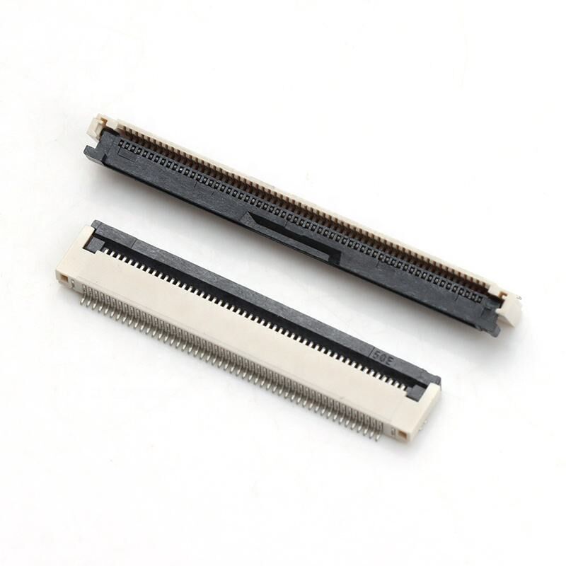 FPC-aansluiting Horizontaal flip-lock ZIF-type H2.0mm 4-60pin 0.5mm Pitch FPC/FFC-aansluitingen