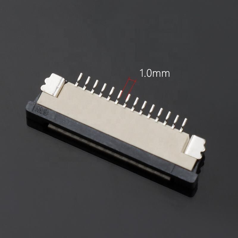 1,0 mm FPC-connector 4-40 pins Horizontaal SMT Type Bovenste Top Contact 1,0 FPC-connector