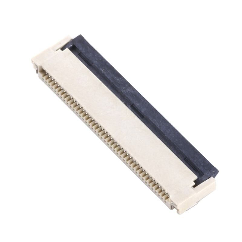 0.5mm pitch Horizontale Back flip-lock ZIF type fpc connector 0.5mm 4-60pin