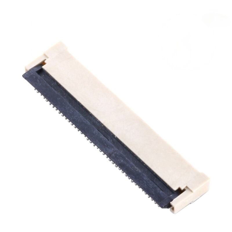0.5mm pitch Horizontale Back flip-lock ZIF type fpc connector 0.5mm 4-60pin