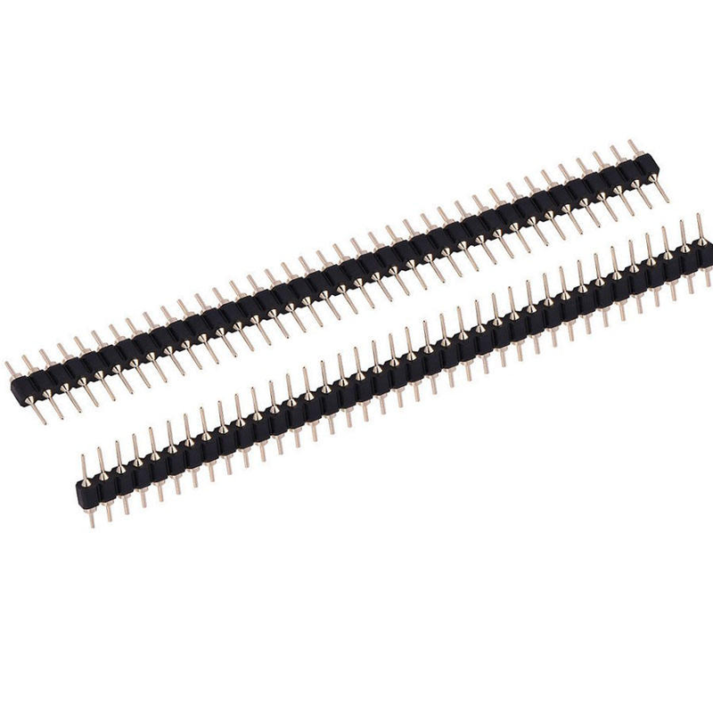2.54mm Zwitserse machine afgeronde vrouwelijke header 4pin 16pin 20pin 32pin 40pin Ronde Pin Strip Dubbele Enkele Rij Connector Plug Socket