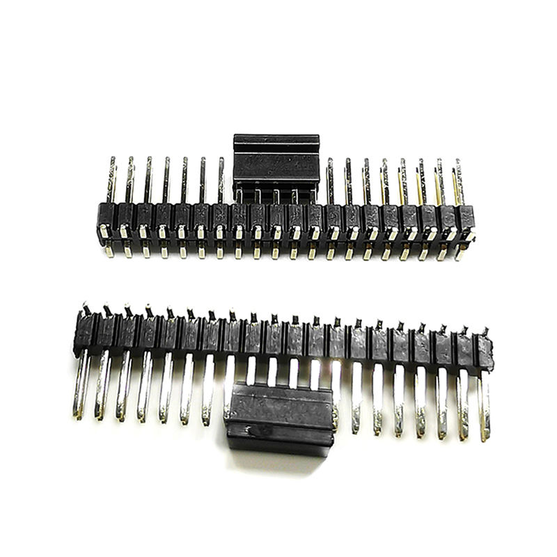 Press Fit Dual 6 8 20 Pin 2*14 2*3 5 Vrouwelijke 1mm 1.27mm 2mm 2.54mm Pitch Angle SMD/SMT Header Long Pin Header Mannelijke connector
