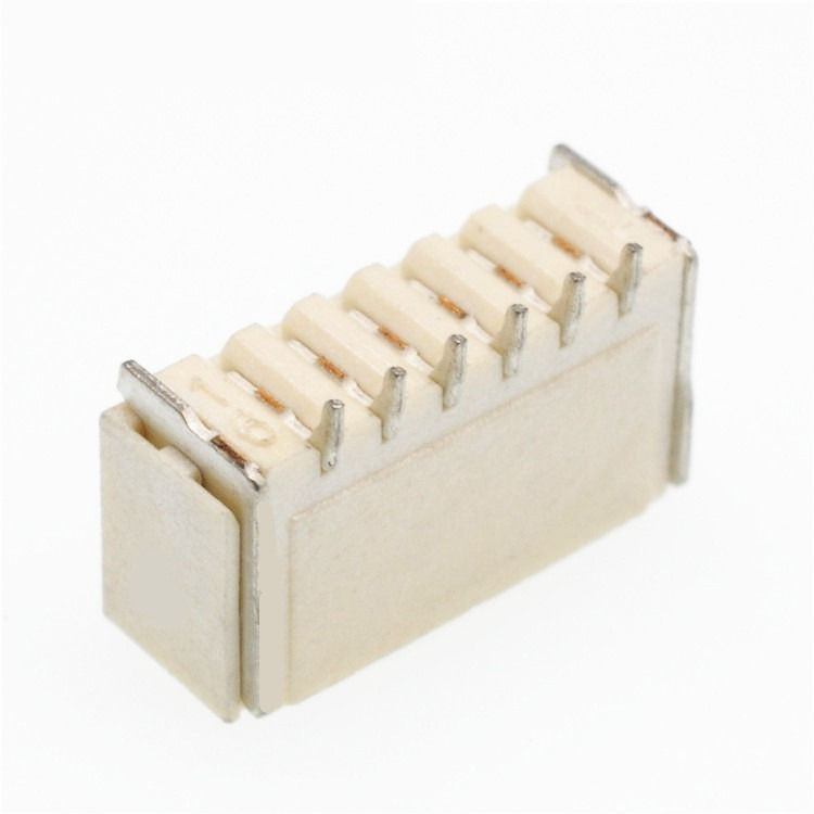 1.0mm Wafer Socket Horizontaal Verticale Gesp Patch Pin Houder Hoge Temperatuur Bestendig Fosfor Brons Connector