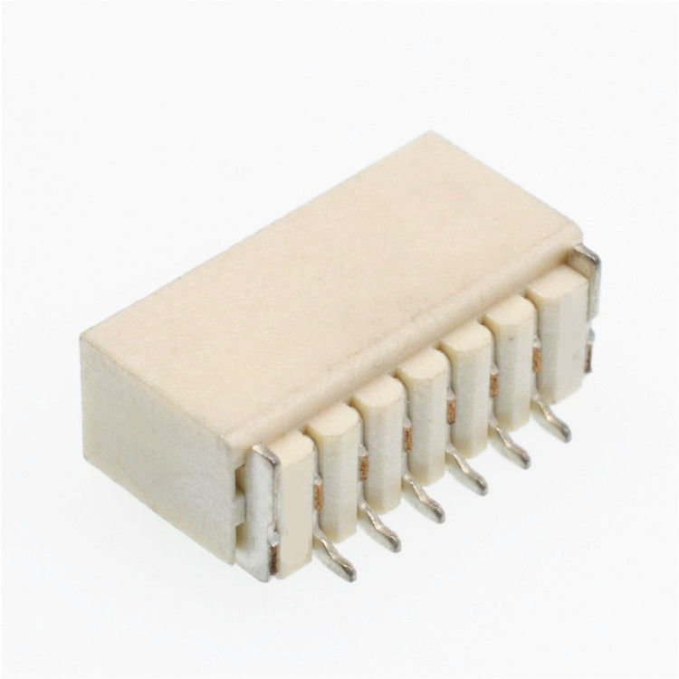1.0mm Wafer Socket Horizontaal Verticale Gesp Patch Pin Houder Hoge Temperatuur Bestendig Fosfor Brons Connector