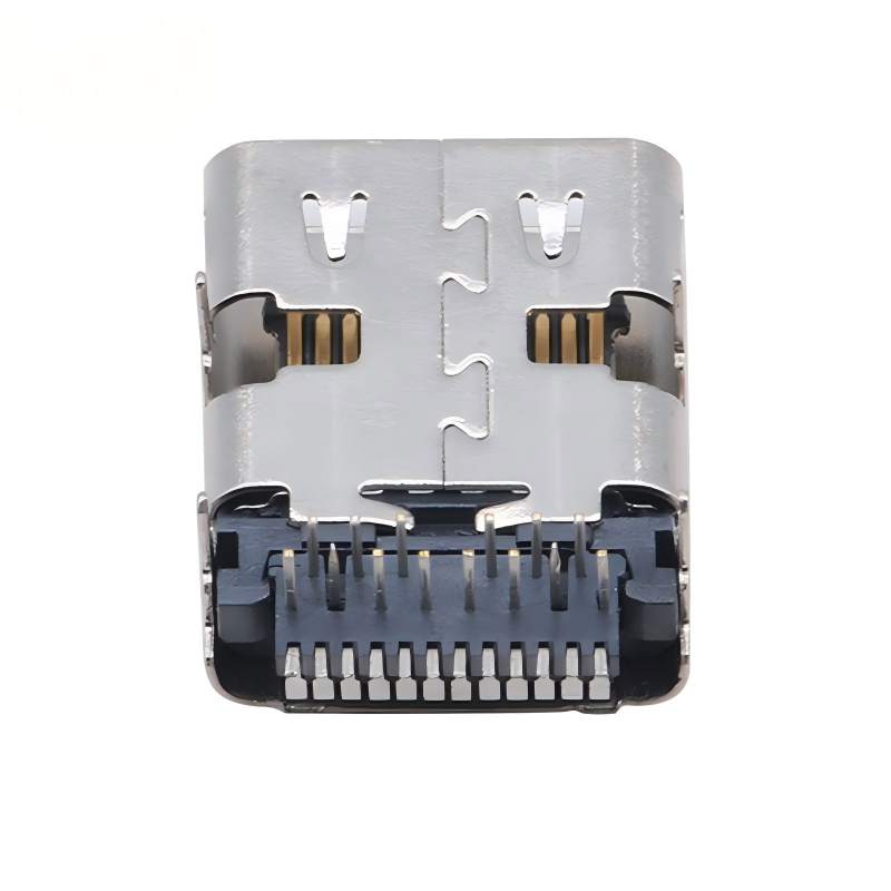 Op maat gemaakte USB 3.2 Type-C Connector 40 Gbps Waterdicht U4 Socket 24 Pin SMT DIP PCB Vrouwelijke Mannelijke Connector Factory