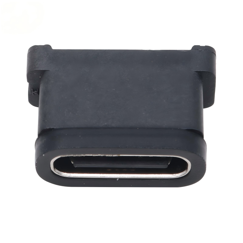 USB 3.2 Type-C 40 Gbps Waterdicht U4 Socket 24 Pin SMT DIP PCB Vrouwelijke connector Goud bekleed roestvrij staal 5A 100V AC