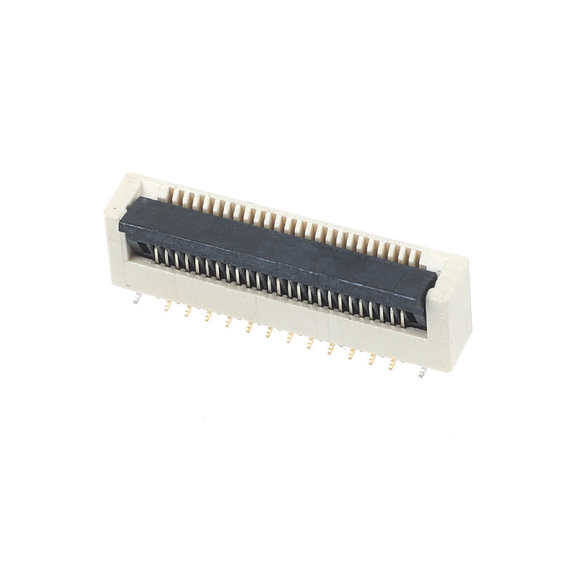 0,5 mm pitch 60-pins verticale positieve voet 5,2H clamshell-vergrendeling platte connector kabelsocket FPC FFC-kabel PCB-connectoren
