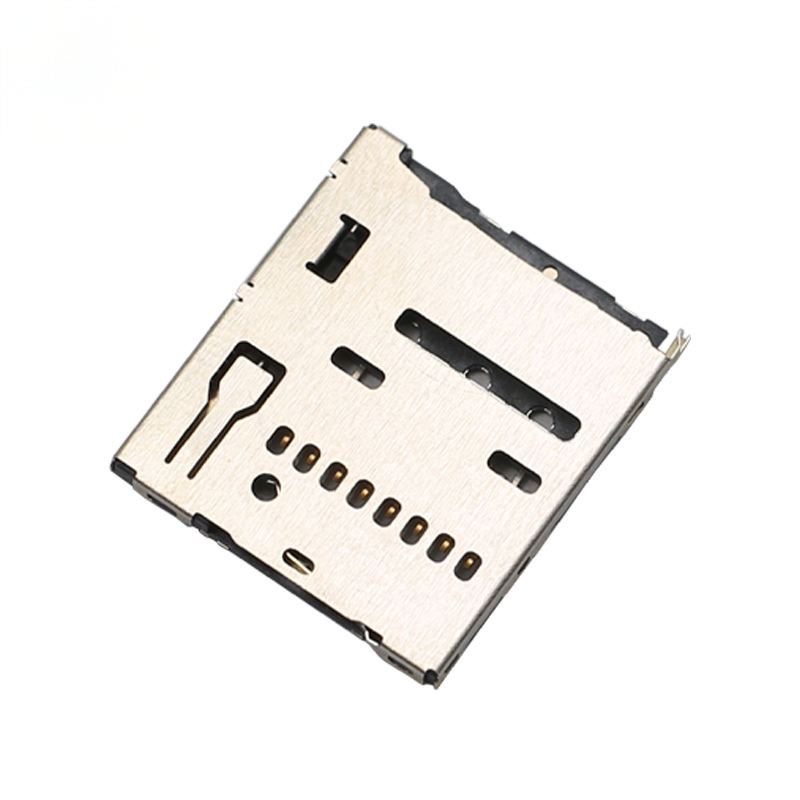 Vervanging van JAE ST11S008V4HR2000 Push-Push Type Micro SD Kaart Connector TF Kaart Slot voor Telefoon Camera - voor PCB