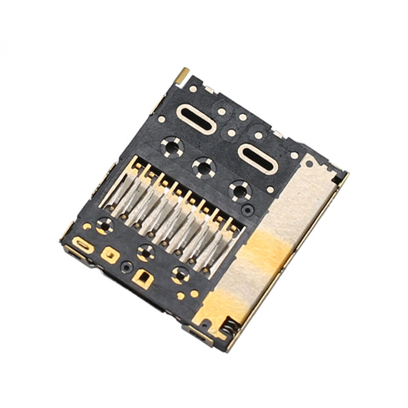 Vervanging van JAE ST11S008V4HR2000 Push-Push Type Micro SD Kaart Connector TF Kaart Slot voor Telefoon Camera - voor PCB
