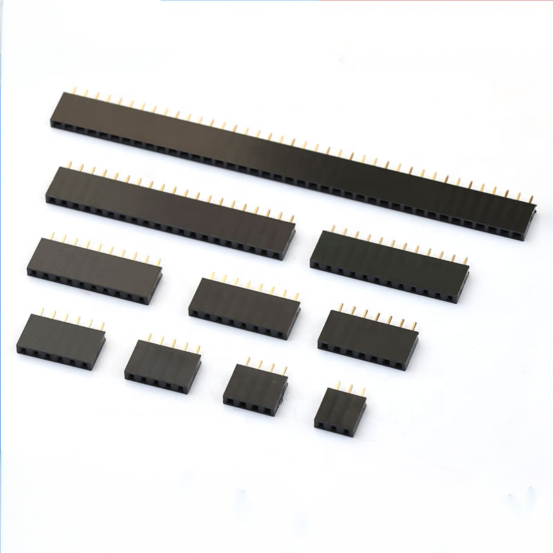2mm 2pin Vrouwelijke Pin Header Verticale DIP Single Row 1*2P Vrouwelijke 2.0mm Pin Header Connector