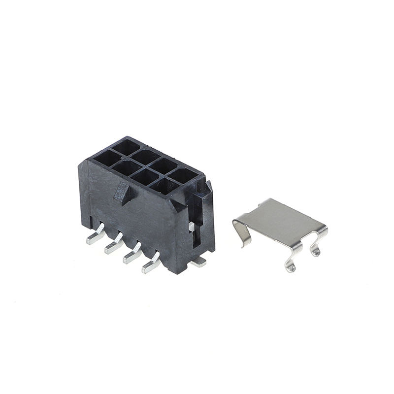 Small 5557 Vertical MX3.0mm Pitch Double Row Connector Replaces MOLEX 43045, 4P~24P Vertical SMT PCB Header