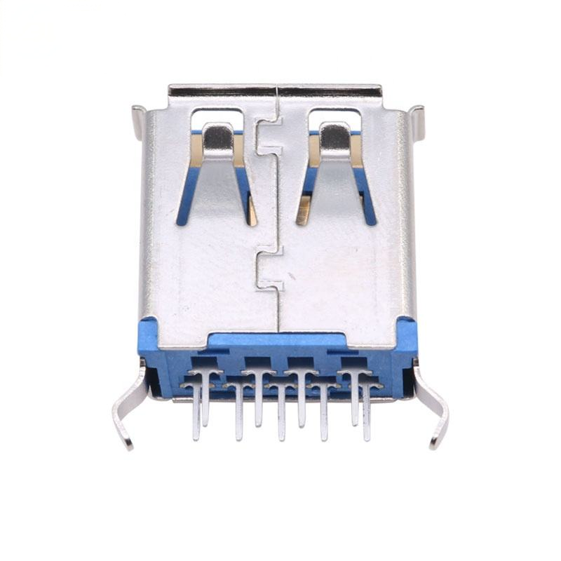 USB Type a 3.0 Female Connector AI Smart Charging Dock Port Replacement for Type-C Charging Socket