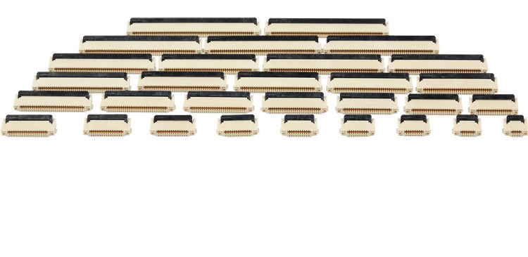 0.5mm Schakelaar 6 Speld SMT van het Hoogte Dubbele Contact FFC FPC voor Elektronische Markering