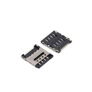 8P het micro- Type van SIM Kaart Stopcontact Connector Flip Houder