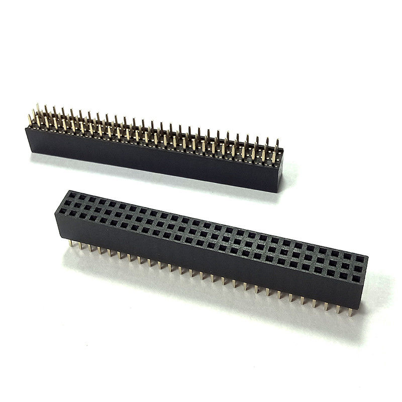Wijfje Drie Rij 2-50 Pin kop Connector 2.0mm Hoogteraad om PCB-Schakelaar in te schepen