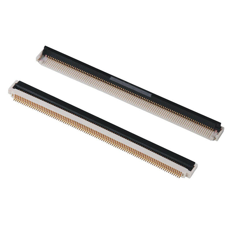 0.5mm Hoogteffc FPC Schakelaar 2mm Hoogte Rechte hoek SMT 4~96 Kringen