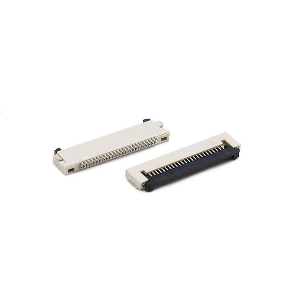 De Schakelaar van LCP UL94V-0 1.5mm ZIF SMT FFC FPC 0.5mm Hoogte onderaan Contact