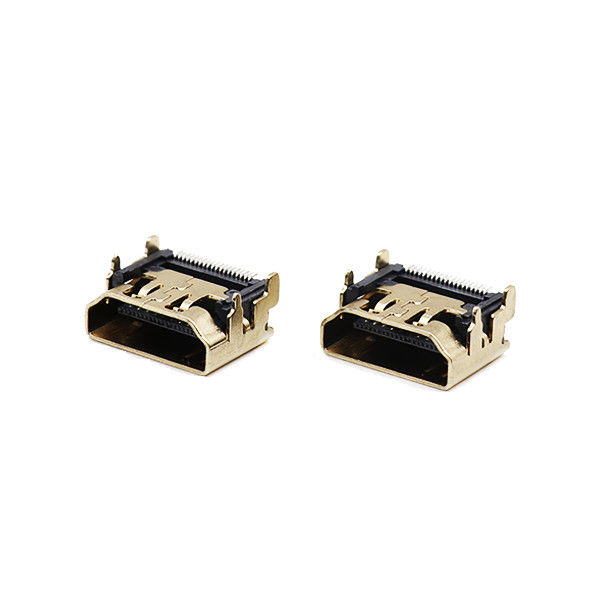 De Kabelschakelaars 19 van UL94V-0 HDMI speld typen het Type van schakelaarsmt SGS zonder Oor